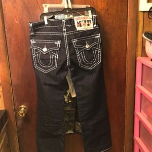 Men’s True Religion Jeans (Point Couro Super T)